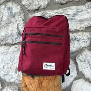 Caribou Mountaineering Chico, CA Backpack Day Pack Vintage Wine